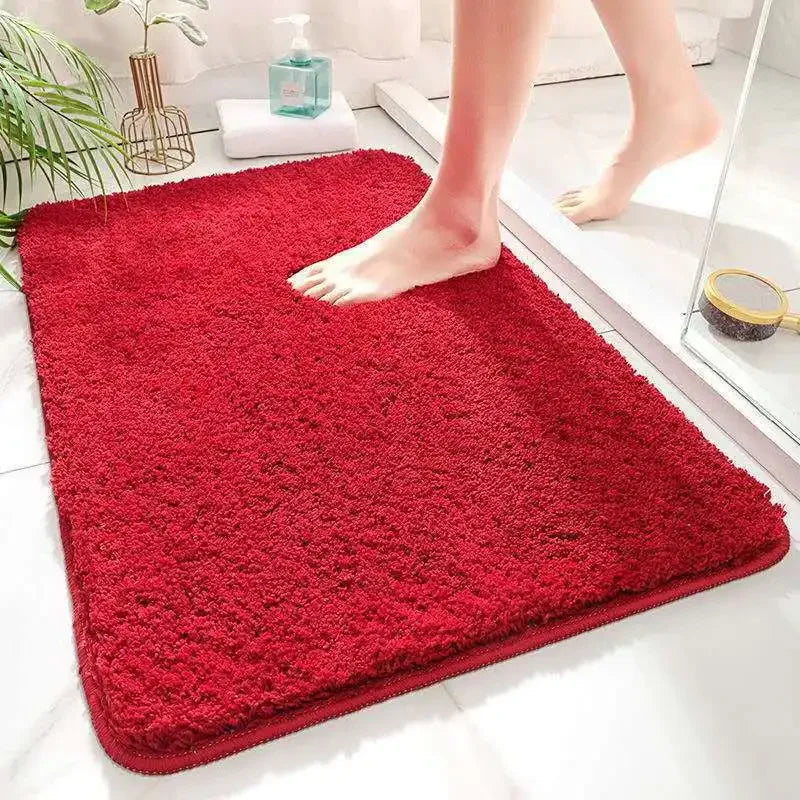 Anti-Slip Bathroom Mat - Thick, Absorbent, Machine Washable